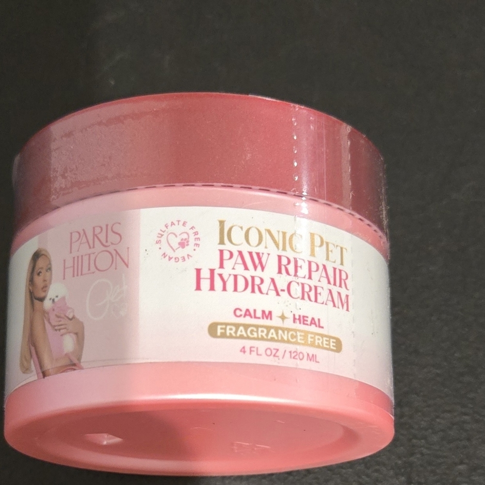 Paris Hilton Pink Iconic Pet Paw Repair Cream